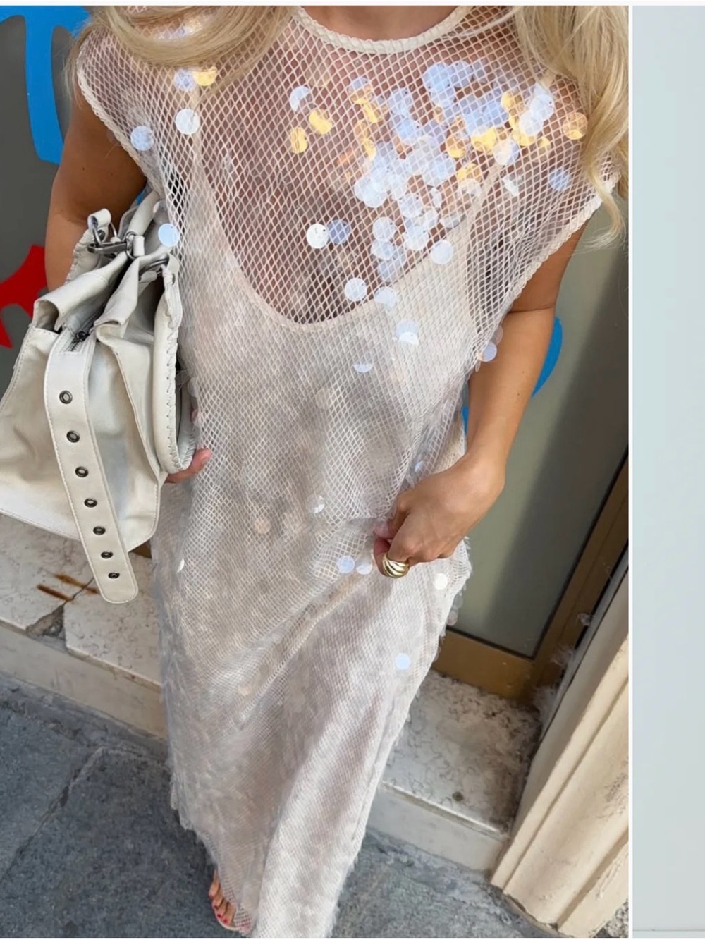 BNWT Astrid Sequin Maxi Dress